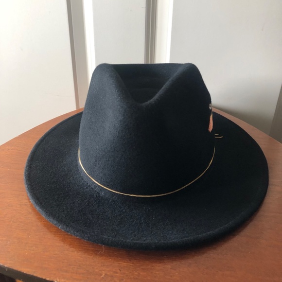 VAN PALMA DAKOTA HAT - BLACK SIZE 58/ML/7 1/4 main image 4
